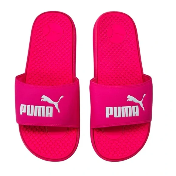 Puma Cool Cat WNS knockout pink Slide Sandals – Style 371013-12 – Women’s US - Picture 3 of 9